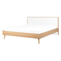 BELIANI postel SERRIS 180 × 200 cm, dřevěná, světle hnědá