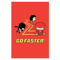 Umělecký tisk Flash - Go faster, (26.7 x 40 cm)