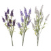 Umělé květiny v sadě 3 ks (výška 55 cm) Lavender – Casa Selección
