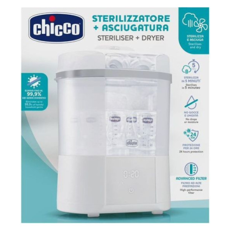 CHICCO Sterilizátor elektrický parní s funkcí sušení