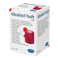 Obin.elast.Idealast-haft color 8cmx4m/1ks červená