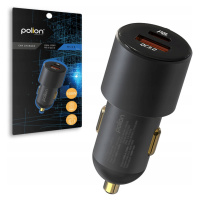 Výkonná automobilová nabíječka Polion Usb-a Usb-c 100W QC3.0 Pd 3A