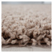 Ayyildiz koberce Kusový koberec Life Shaggy 1500 beige kruh - 200x200 (průměr) kruh cm