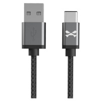 Kabel Ghostek - NRGline USB-C 3m , Black/Graphite (GHOCBL012)