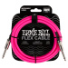 Ernie Ball Flex Instrument Cable 10'  Pink