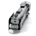 Metal earth steam locomotive, 3d model