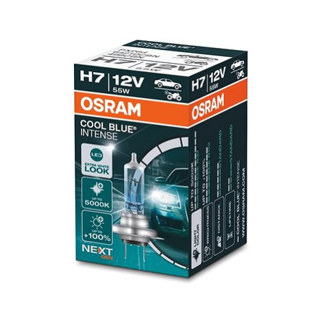 OSRAM H7 Cool Blue Intense, 12V, 55W, PX26d, krabička