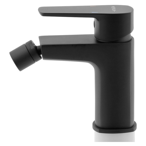 NOVASERVIS Bidetová baterie s výpustí METALIA 58, černá 58011,5