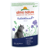 Almo Nature Holistic Intestinal Help, 24 x 70 g - 20 + 4 zdarma - s rybou