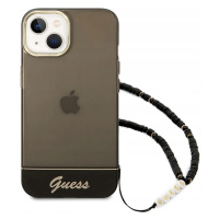 Guess Pouzdro Case Kryt Obal Pouzdro S Logem Pro Iphone 14 Plus Černé