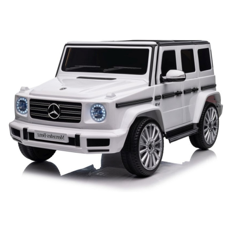 mamido Dětské elektrické autíčko Mercedes G500 4x4 bílé