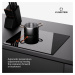Klarstein Masterzone 60 Hybrid, indukční varná deska, max. 9600 W, 4 zóny Flex, technologie Ther