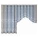 Dekorační žakárová záclona s řasící páskou VILMA 160 bílá 300x160 cm MyBestHome
