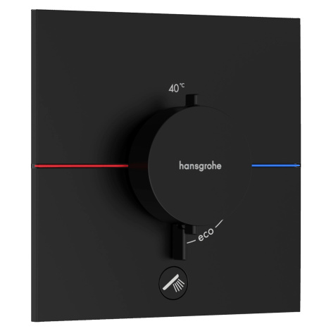 Sprchová baterie Hansgrohe ShowerSelect Comfort E bez podomítkového tělesa matná černá 15575670