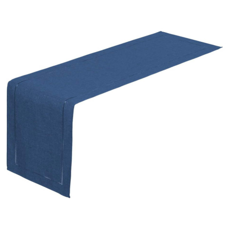 Tmavě modrý běhoun na stůl Unimasa, 150 x 41 cm Casa Selección