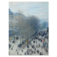 Obrazová reprodukce Boulevard des Capucines, Claude Monet, 30 × 40 cm