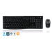 Logitech Wireless Desktop MK270, US