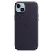 Kryt iPhone 14 Plus Leather Case with MagSafe - Ink (MPPC3ZM/A)