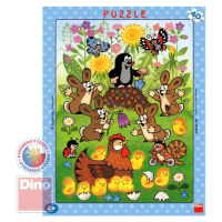 Dino Papírové puzzle Krtek a velikonoce 40 dílků