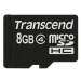 TRANSCEND MicroSDHC karta 8GB Class 4, bez adaptéru