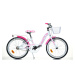 Dino Bikes Dětské kolo 20, HiTech ocel, bílé/růžové
