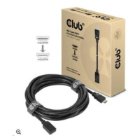 Club3D Kabel prodlužovací Rychlý HDMI 4K60HZ (M/F), 5m, černá, 26 AWG