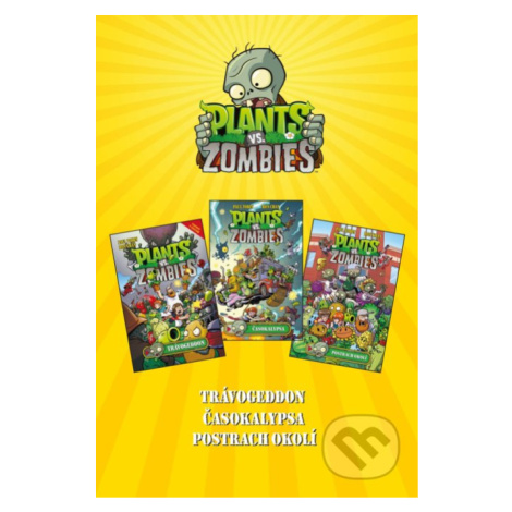 Plants vs. Zombies BOX - žlutý (Trávogeddon, Časokalypsa, Postrach okolí) - kniha z kategorie Ko Computer Press