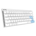 Klávesnice Wireless mechanical keyboard Dareu EK868 Bluetooth (white&blue)