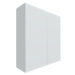 ArtExt Kuchyňská skříňka horní vysoká PLATINIUM | W4 90 Barva korpusu: Bílá
