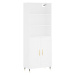 vidaXL Skříň highboard bílá 69,5 x 34 x 180 cm kompozitní dřevo