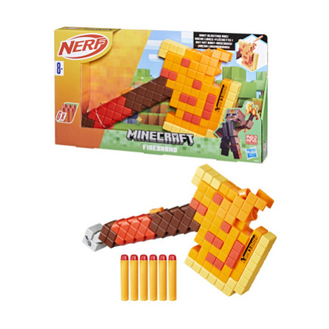 Nerf Minecraft firebrand Hasbro