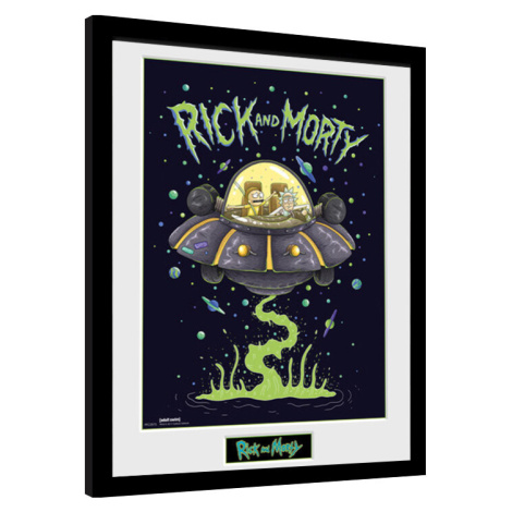Obraz na zeď - Rick and Morty - Ship GB Eye