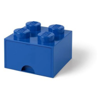 LEGO Úložný box 4 s šuplíkem - modrá