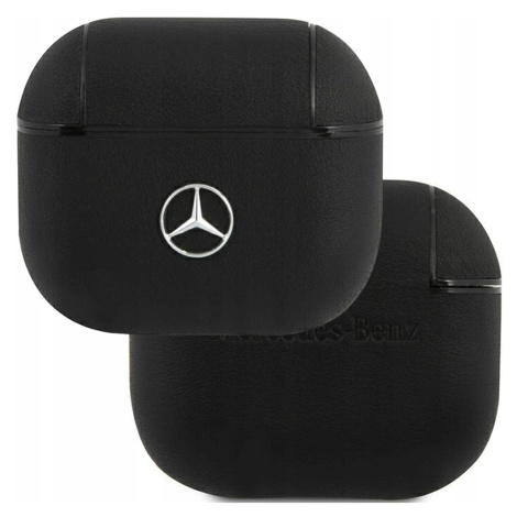 Mercedes Pouzdro Case Pouzdro Pro Sluchátka Airpods 3 Černé S Logem