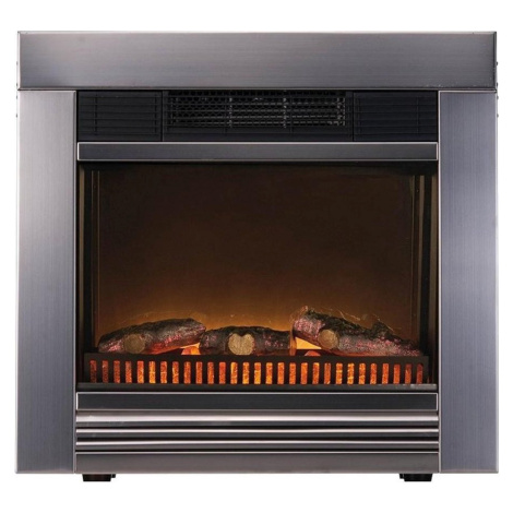 Elektrický LED vestavný krb Igotherm Chicago Classic Fire 54273 s ventilátorem / krbové topení /