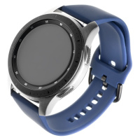 Silikonový řemínek FIXED Silicone Strap s šířkou 22mm pro smartwatch, modrá