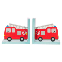 Zarážky na knihy v sadě 2 ks Fire Engine – Sass & Belle