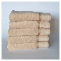 Jerry Fabrics Bavlněný froté ručník COLOR 50x100 cm - Béžový