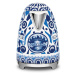 Rychlovarná konvice Smeg 50's Style Dolce & Gabbana KLF03DGBEU / 2400 W / 1,7 l / série Blu Medi