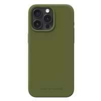 Silikonový ochranný kryt iDeal Of Sweden pro Apple iPhone 15 Pro Max, khaki