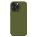 Silikonový ochranný kryt iDeal Of Sweden pro Apple iPhone 15 Pro Max, khaki