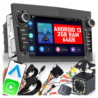 Rádio pro Opel Vectra C Zafira Astra H Vivaro Meriva Signum Android Carplay