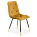 Halmar Jídelní židle K438 - žlutá