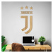 Dřevěné logo fotbalového klubu - Juventus