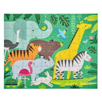 Petitcollage Oboustranné puzzle 2v1 džungle