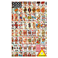 Piatnik Puzzle Hrací karty  1000 dílků