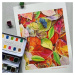 Art Philosophy, 584269, Watercolor Confections, akvarelové barvy v pánvičkách, Tropicals, 12 ks