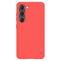 Nillkin Super Frosted Pro pouzdro na Samsung Galaxy S23 5G Red