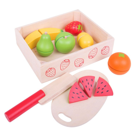 Bigjigs Toys Krájecí ovoce v krabičce