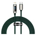 Kabel USB-C cable for Lightning Baseus Display, PD, 20W, 2m (green)